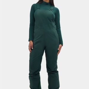 NWT HALFDAYS CARSON BIB APLINE GREEN